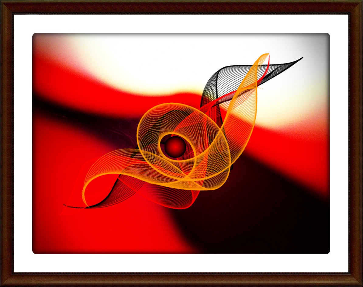 Pirouette en rouge 