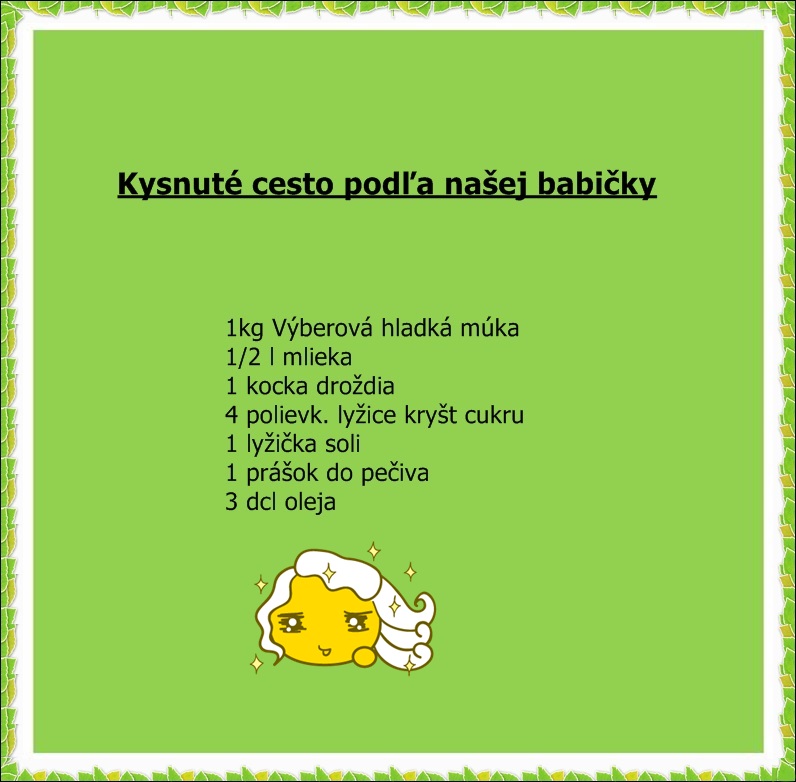 kysnute cesto