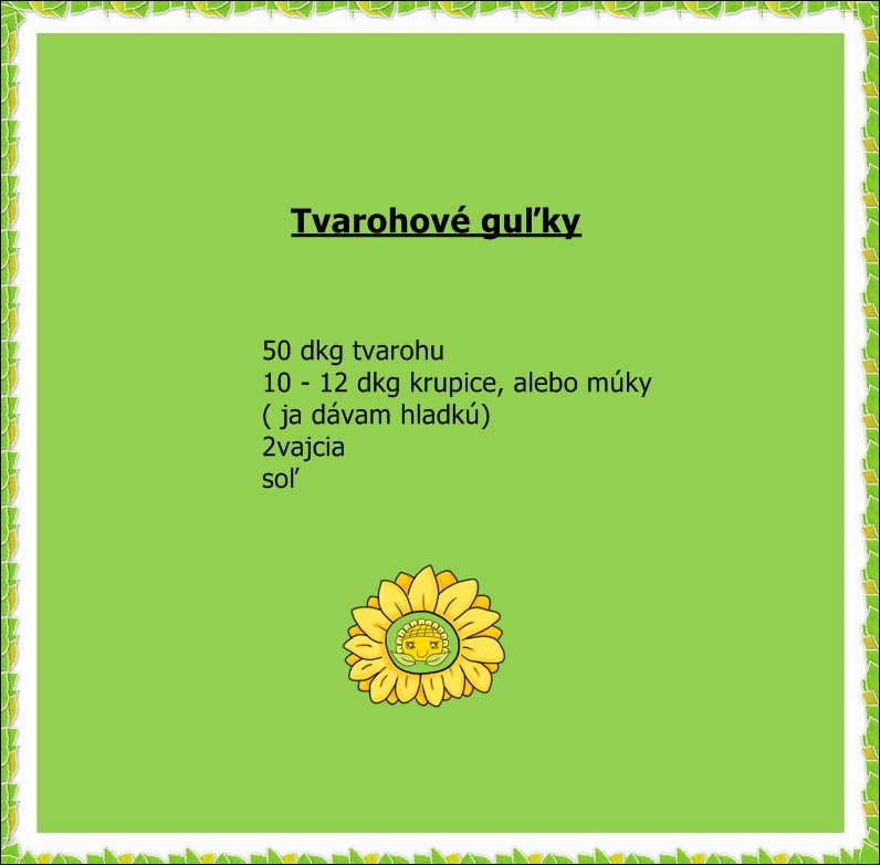tvarohove gulky