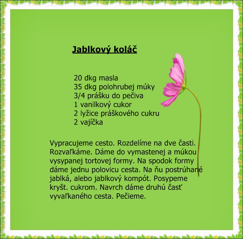 Jablkový koláč