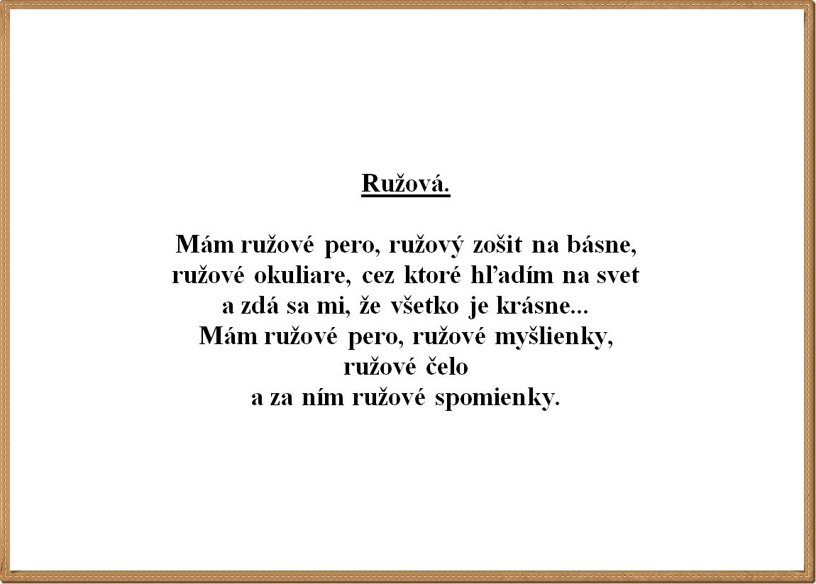 Ružová